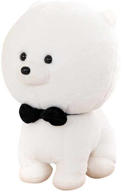 네이처타임즈 강아지 봉제 인형, 25cm, 화이트, 1개