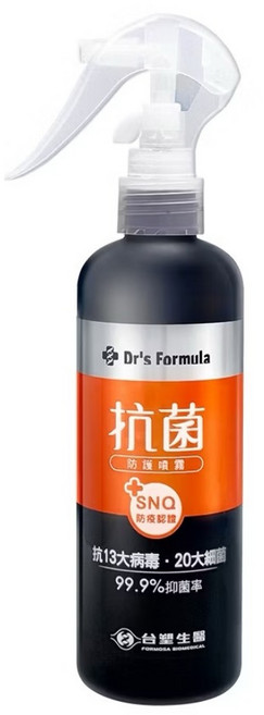 台塑生醫 Dr's Formula 抗菌防護噴霧, 255g, 1瓶