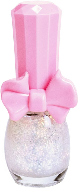 i'm pinky Pinky Paint 兒童指甲油 安全無毒 輕鬆上色 可撕除, D01亮片銀, 1瓶