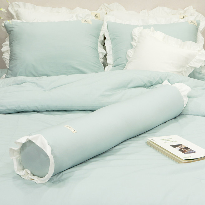 스누즈 고급순면 사계절 라떼 바디필로우, 민트