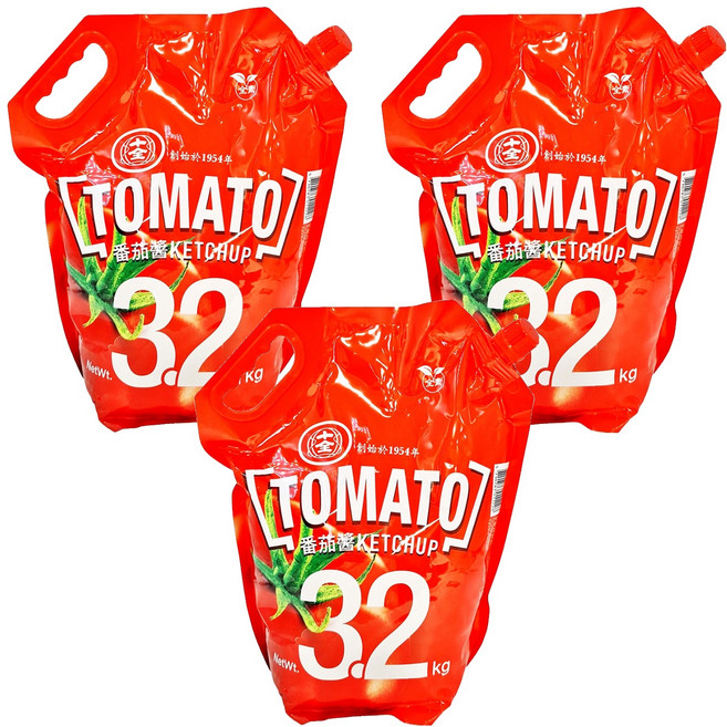 十全 番茄醬, 3.2kg, 3包