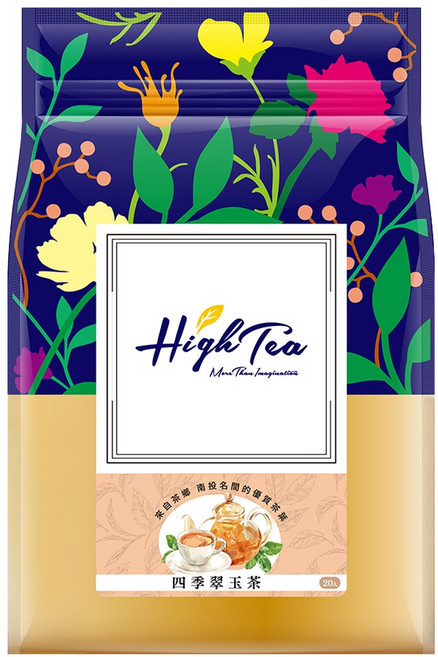 High Tea 伂橙 家庭分享包 四季翠玉茶, 7g, 20包, 1袋