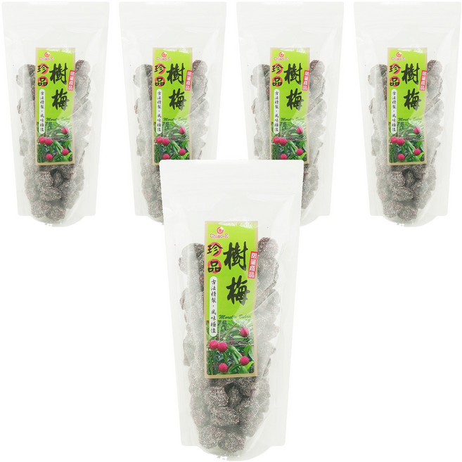 Chiao-E 巧益 樹梅, 290g, 5包