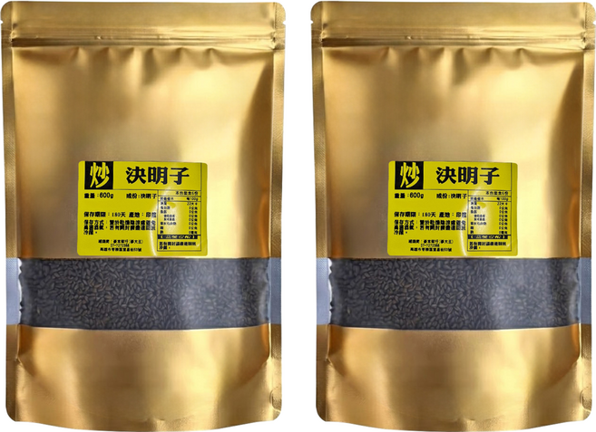 蔘大王 炒決明子, 600g, 2包, 6份