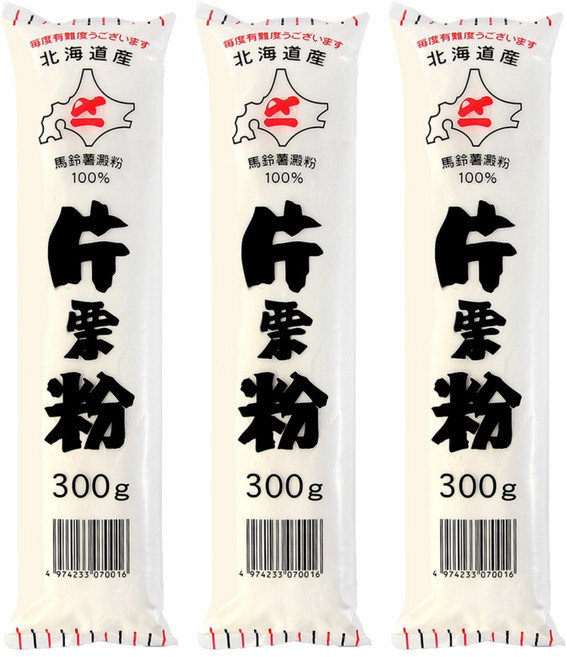KOKUBU 國分 北海道太白粉, 300g, 3包