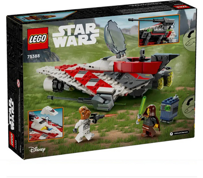 레고 스타워즈 75388 제다이 밥의 스타파이터, 혼합색상, 1개