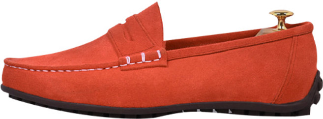 남성용 가죽 수제 드라이빙 캐주얼 로퍼 HKL0011