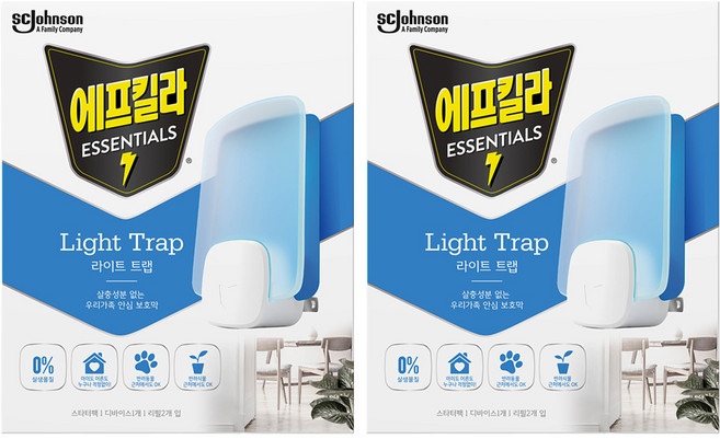 에프킬라 라이트 트랩 본품 + 리필 2p, 2세트