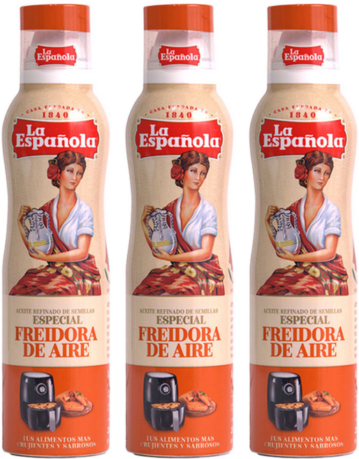에스파놀라 스프레이 에어프라이어용 오일, 200ml, 3개