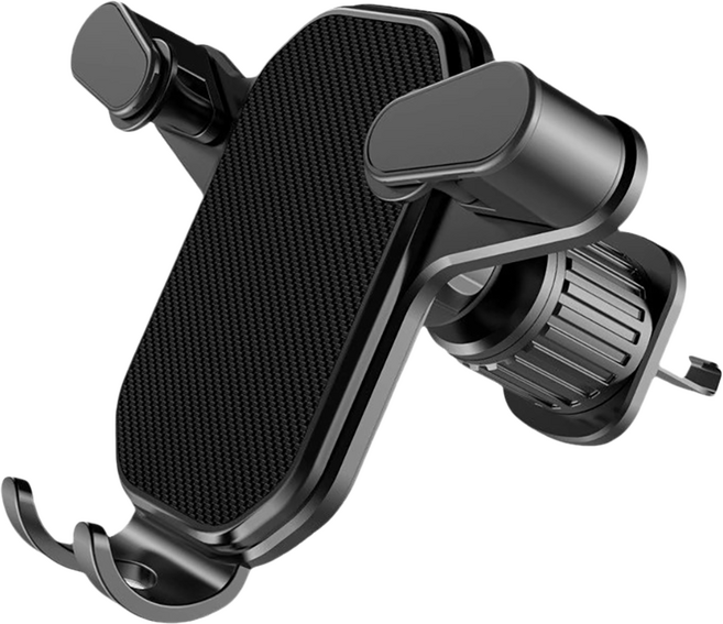WKING 無敵王 汽車手機支架, 黑色, 1個