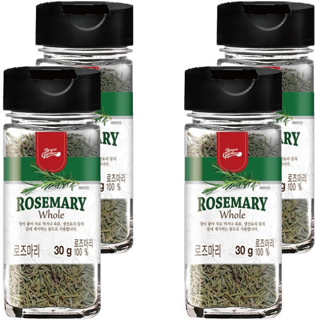 브레드가든 잡내제거 로즈마리, 30g, 4개
