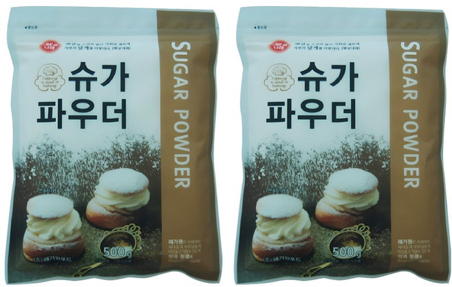 햇살나래 슈가파우더, 500g, 2개