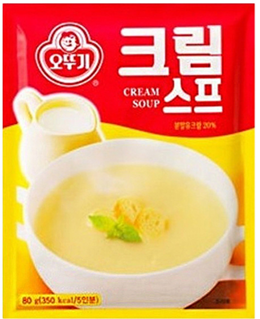 오뚜기 크림스프, 80g, 1개