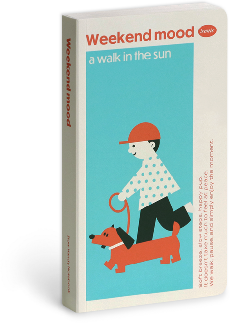 아이코닉 슬로우 핸디노트 104매, 01WEEKEND, 1개