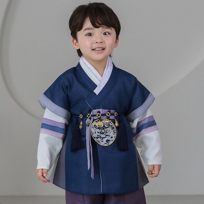 하랑한복 남아용 으뜸랑 한복 세트