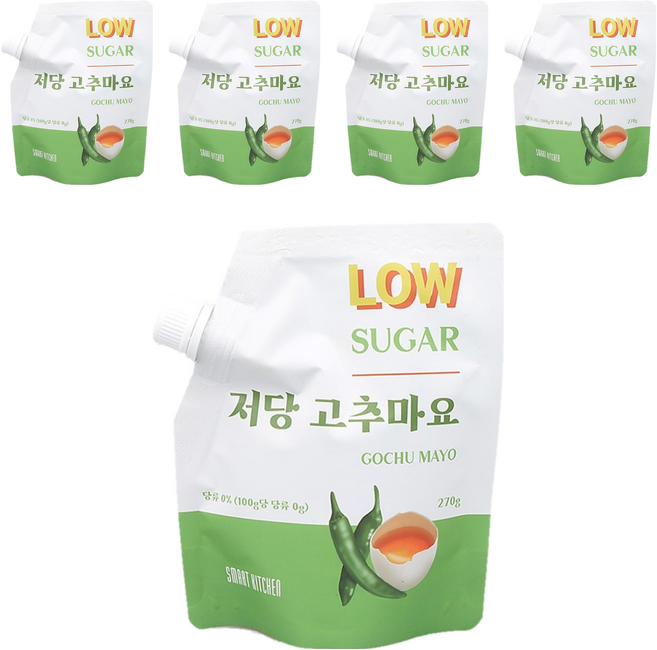 스마트키친 저당 고추마요, 270g, 5개