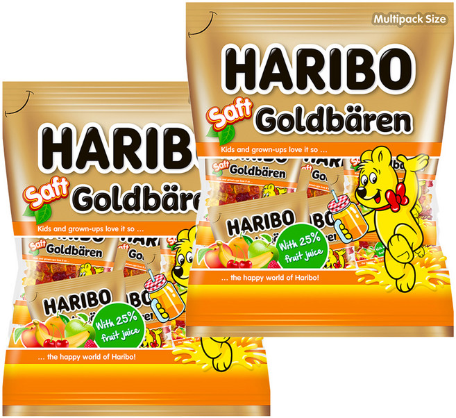 하리보 샤프트 골드베렌 젤리, 220g, 2개