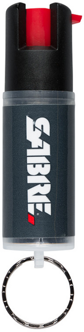 SABRE 沙豹 專業防身噴劑 輕量鑰匙圈型 紅辣椒 帶有紫外線標記染料, 1個