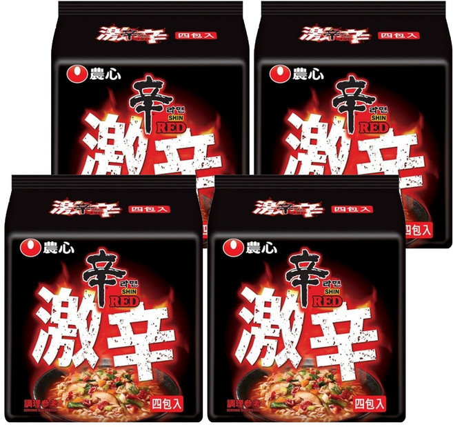 NONGSHIM 農心 激辣辛拉麵 120g, 16包