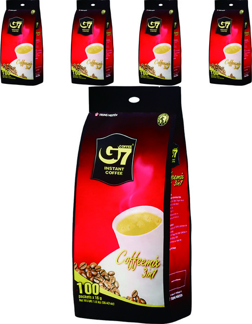 G7 3 in 1 커피믹스, 100개입 × 5개, 16g, 5개, 16g