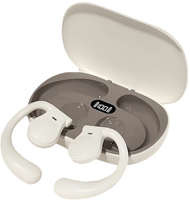 DTAudio 聆翔 耳掛式藍芽耳機, 藕色, DTA-K35