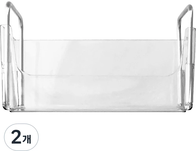 데미무드 다용도 스택 정리함, 혼합색상, 2개 - 쿠팡