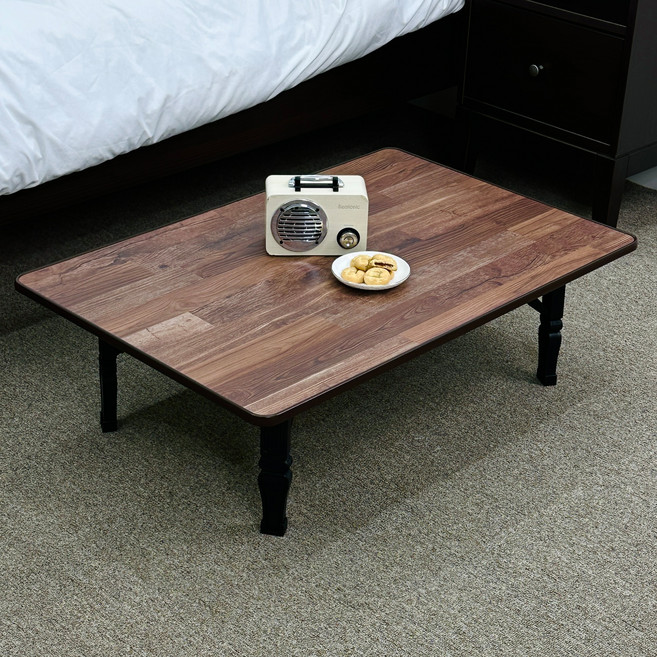 한일 접이식 다용도 테이블, 브라운월넛