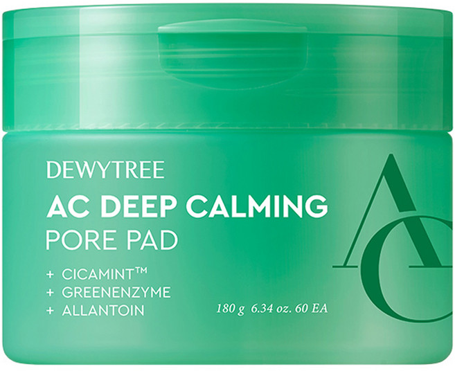 듀이트리 에이씨 딥 진정 모공 패드 180g, 60매입, 1개
