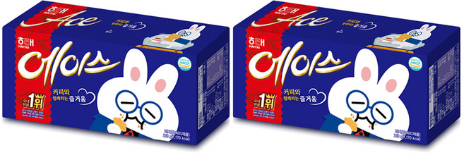 해태제과 에이스 과자, 218g, 2개