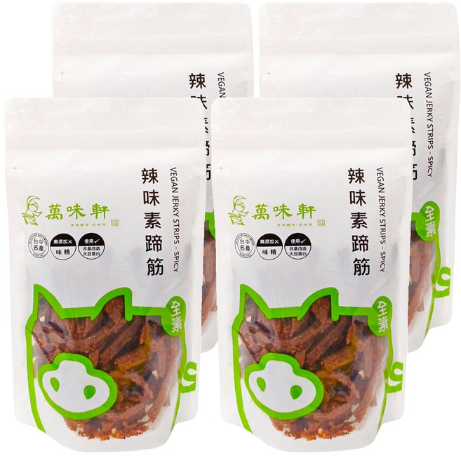 萬味軒 辣味素蹄筋, 150g, 4包
