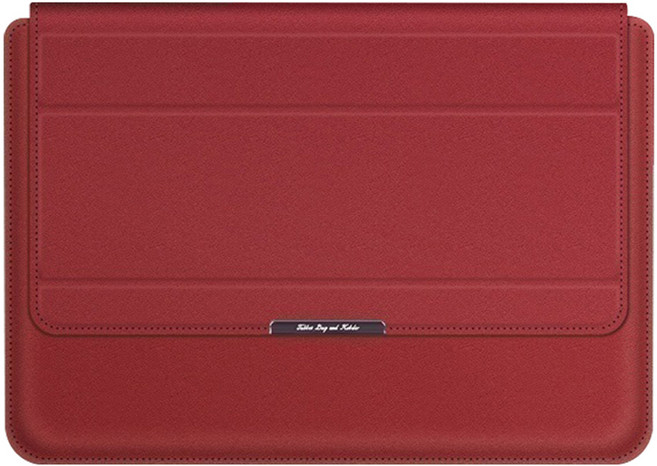 다루미 맥북에어 그램 스탠드 가방, 레드, 1개