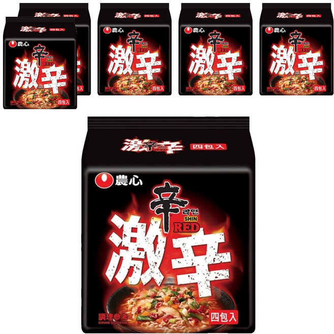 NONGSHIM 農心 激辣辛拉麵 120g, 24包