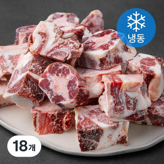 사조프레시미트 한우꼬리반골 탕용 (냉동), 1kg, 18개