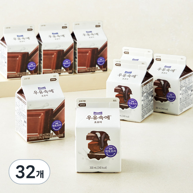 매일유업 우유속에 코코아, 300ml, 32개
