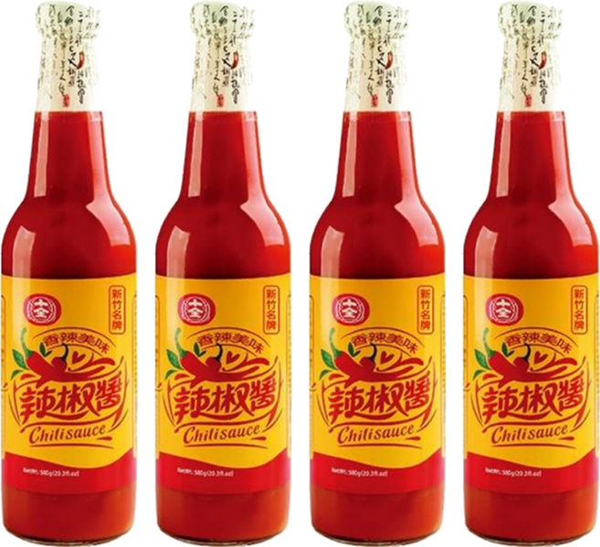 十全 辣椒醬 香辣美味, 580g, 4瓶