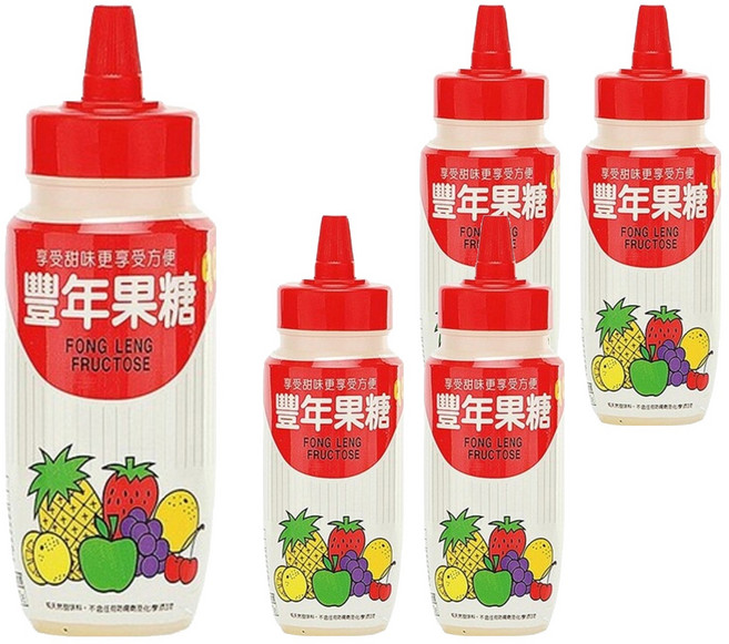 豐年 90%果糖 單糖·單純, 500g, 5瓶