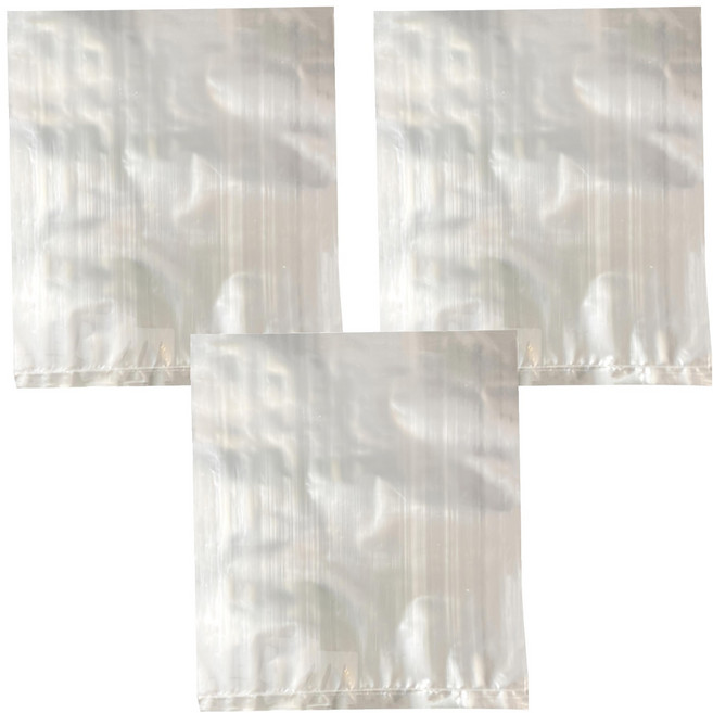 pp塑膠袋 1磅 15 x 17cm x 0.035, 6" x 7", 3個, 3個
