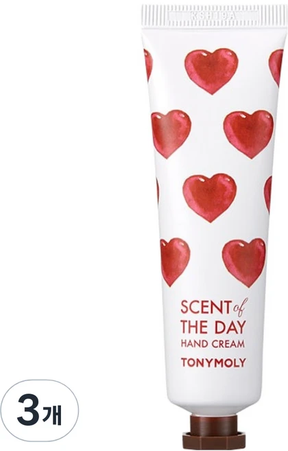 토니모리 센트 오브 더 데이 핸드크림 쏘 로맨틱, 30ml, 3개 - 쿠팡