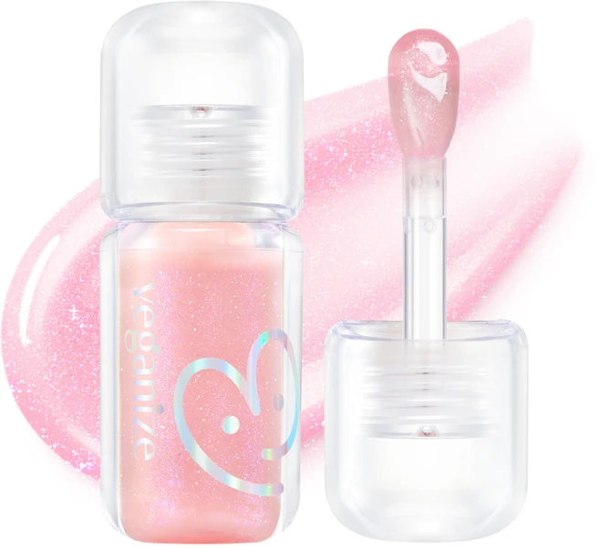 비거나이즈 4D 쥬얼샤인 립 오일 펄 글로스, 02 페어리 핑크, 1개 - 쿠팡