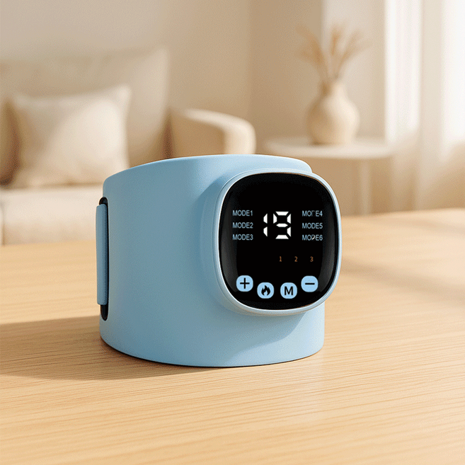 라이프엠디 1P전환 EMS 무선 충전식 저주파 팔꿈치 마사지기 + 스프레이 공병 세트, LMD060L, 스카이블루