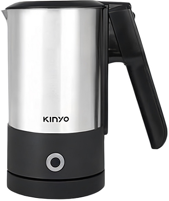 Kinyo 雙電壓旅行電水壺 快煮壺 附電源線底座 145 x 105 x 198mm 600ml 675g, AS-HP90