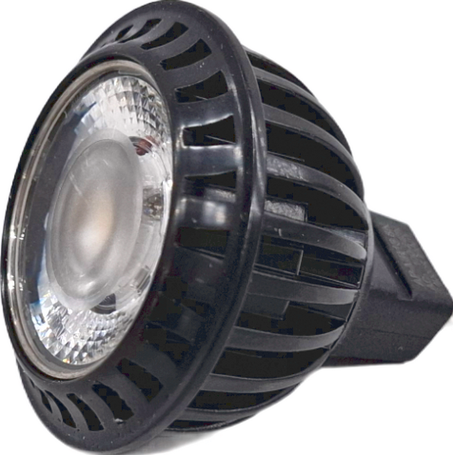 AP MR168N MR COB 免驅杯燈 6.5W (8W亮度) 輸入電壓100V~240V免驅動, 黑色, 1個