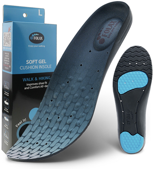 포렉스 기능성 메모리폼 쿠션 운동화 소프트젤 신발 깔창