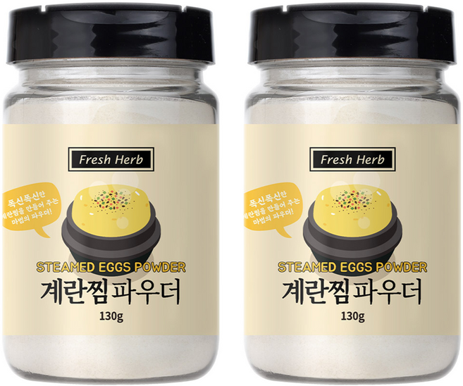 신선약초 계란찜 파우더, 2개, 130g