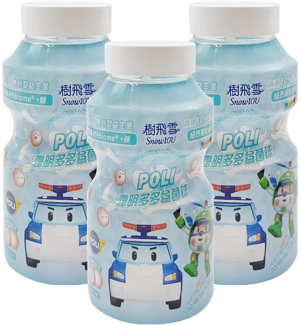 SnowIOU 樹飛雪 聰明多多益菌球, 3個, 300g