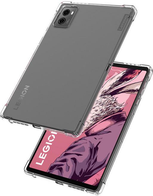 지에스비케이스 실리콘 젤리 케이스, 클리어, 1개