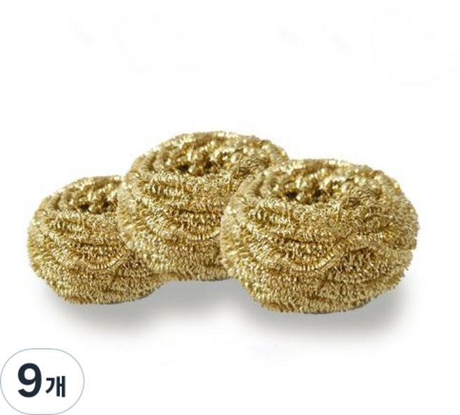 선우랜드 뽀드득 황동구리 수세미 35g, 3개입, 3개