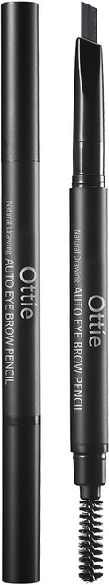 오띠 네츄럴 드로잉 아이브로우 펜슬 0.2g, 01블랙, 1개