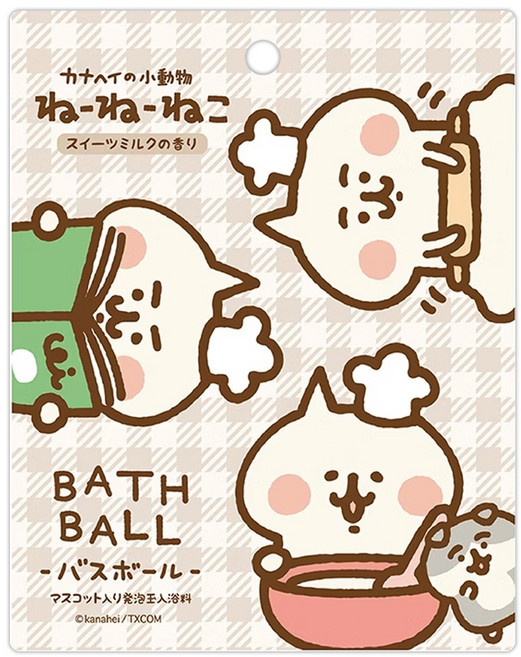 日本 nol 卡娜赫拉的小動物 麵包篇入浴球, 50g, 1個
