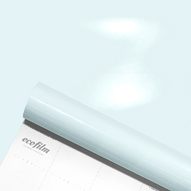 에코필름 유광 소프트글로우 인테리어필름, 에어리블루 HC06